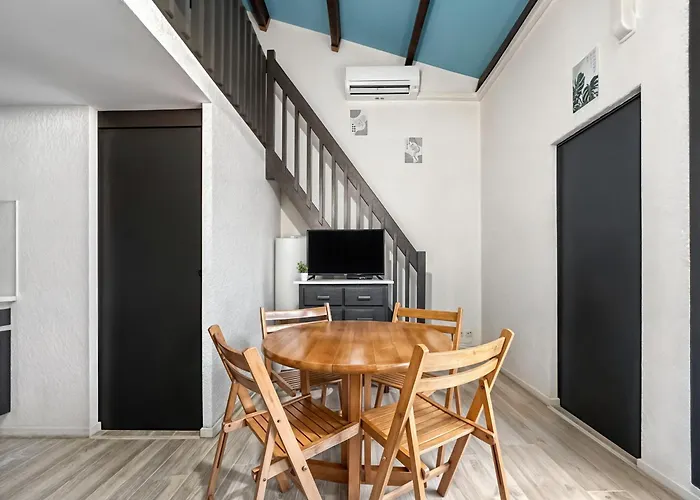 T2 Lumineux & Paisible A Quelques Pas Du Sable Fin Lägenhet